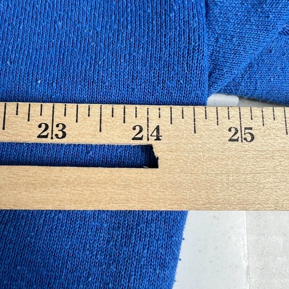 VTG Y2K NFL St Louis Rams Kurt Warner Sweatshirt Extra Large Blue Faded Crewneck - Picture 13 of 14